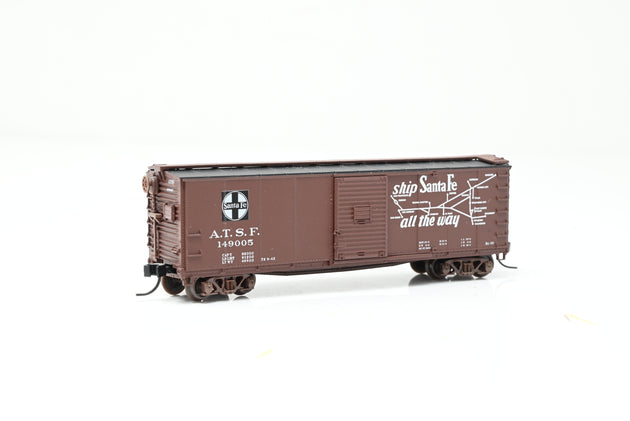 American N Gauge Santa Fe Box Car 'The Grand Canyon Line' No.149005 - Boxed