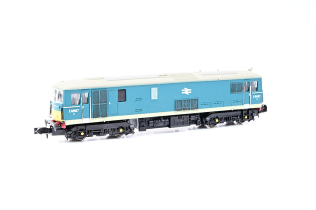 Dapol N Gauge NSPEC3 BR Turquoise Blue w/ Lower Grey Stripe Class 73 No.E6007 - Limited Edition, Boxed