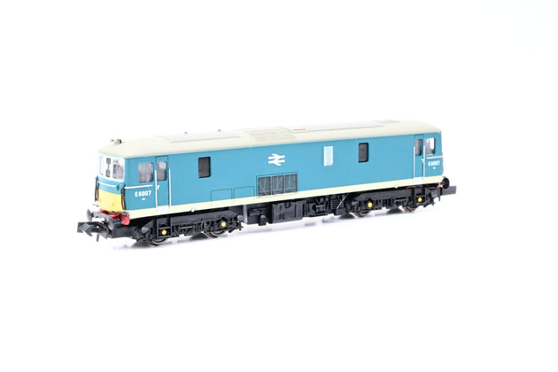 Dapol N Gauge NSPEC3 BR Turquoise Blue w/ Lower Grey Stripe Class 73 No.E6007 - Limited Edition, Boxed