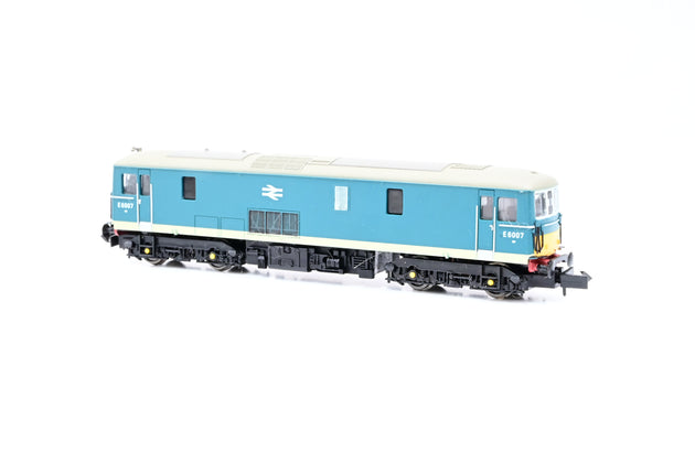 Dapol N Gauge NSPEC3 BR Turquoise Blue w/ Lower Grey Stripe Class 73 No.E6007 - Limited Edition, Boxed