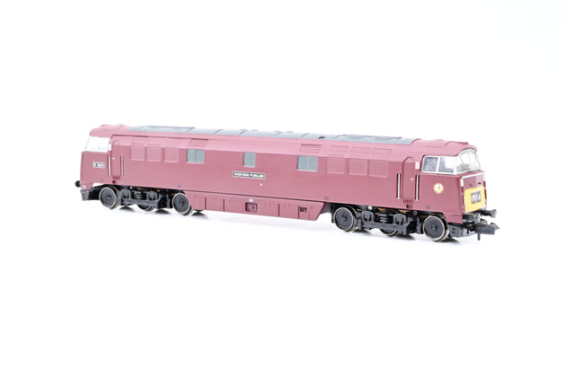 Graham Farish N Gauge 371-400 BR Maroon Class 52 Western No.D1023 'Western Fusilier' - Boxed