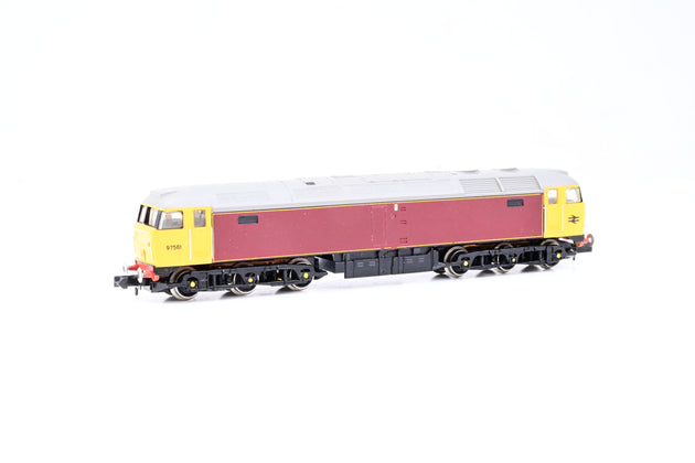 Graham Farish N Gauge Maroon Class 97 No.97561 'Midland Counties Railway 150' - Repaint, Unboxed
