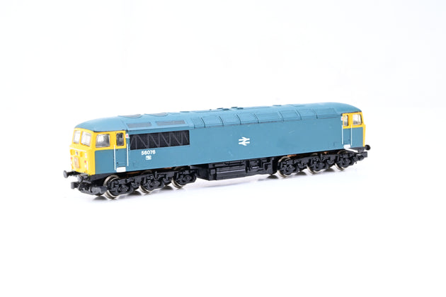 Graham Farish N Gauge 8055 BR Blue Class 56 No.56076 - Unboxed