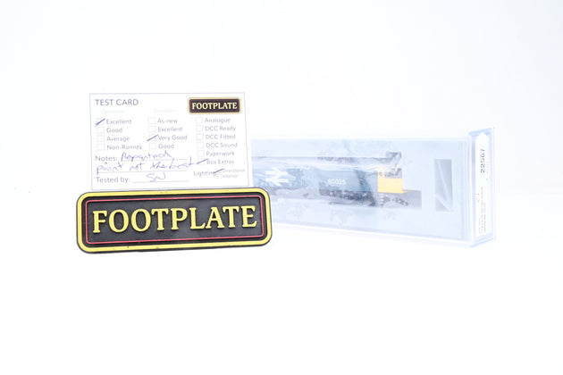 Graham Farish N Gauge BR Blue Large Logo Class 60 No.60025 - Repaint, Boxed