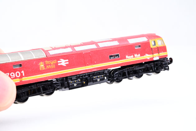 Graham Farish N Gauge Royal Mail Red Class 47 No.47901 'Scott Tracy' - Repaint, Unboxed
