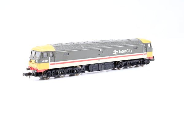 Minitrix N Gauge 12025 BR Intercity Mainline Class 47/4 No.47487 - Boxed