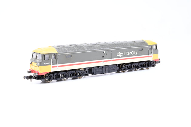 Minitrix N Gauge 12025 BR Intercity Mainline Class 47/4 No.47487 - Boxed