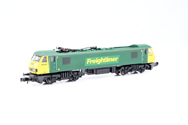 Graham Farish N Gauge 371-777 Freightliner Green Class 90 No.90046 - Boxed