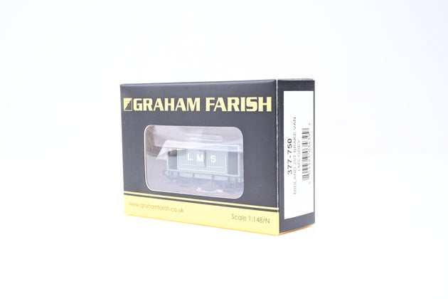 Graham Farish N Gauge 377-750 LMS Grey Midland 20T Brake Van No.2045 - Boxed