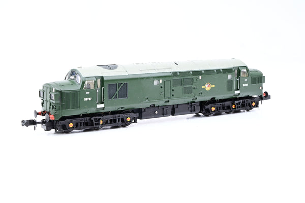 Graham Farish N Gauge 371-451 BR Green Class 37 No.D6707 - Boxed