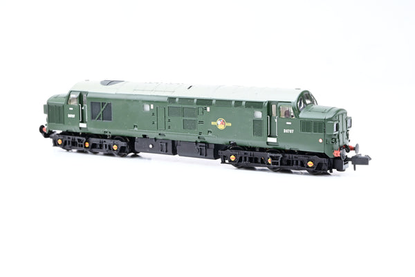 Graham Farish N Gauge 371-451 BR Green Class 37 No.D6707 - Boxed