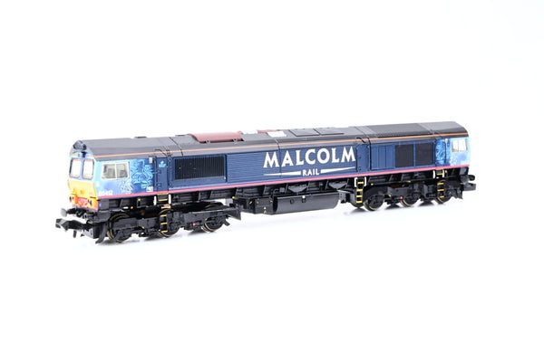 Graham Farish N Gauge 371-382 DRS Malcolm Rail Class 66 No. 66412 - Boxed