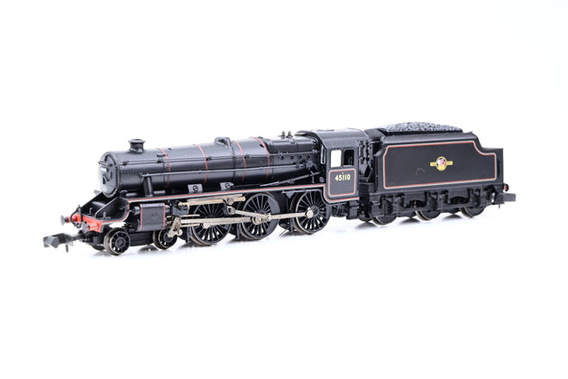 Graham Farish N Gauge 372-137 BR Black 5 No.45110 - Boxed