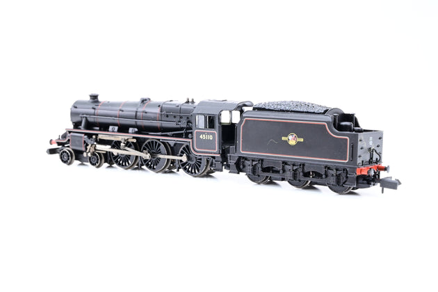 Graham Farish N Gauge 372-137 BR Black 5 No.45110 - Boxed