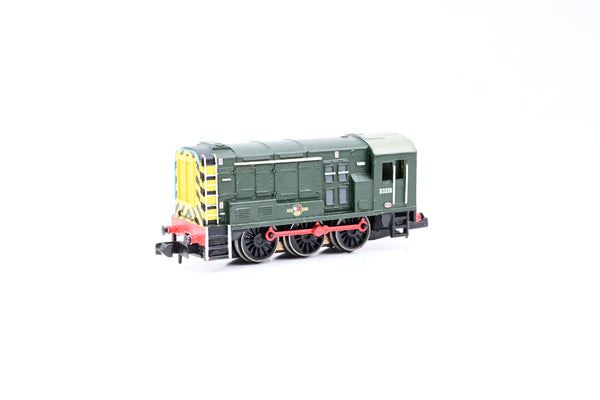Graham Farish N Gauge 371-009 BR Green Class 08 No.D3336 - Boxed