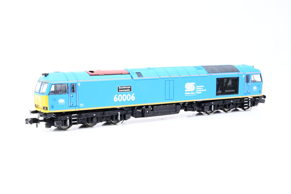 Graham Farish N Gauge 371-530K EWS Class 60 No.60006 'Scunthorpe Ironmaster' - Limited Edition, Boxed