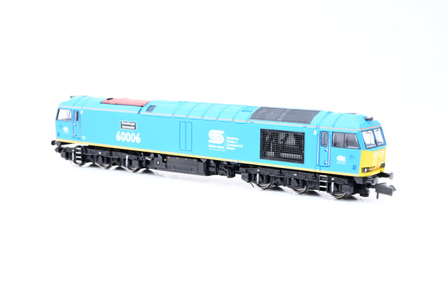 Graham Farish N Gauge 371-530K EWS Class 60 No.60006 'Scunthorpe Ironmaster' - Limited Edition, Boxed