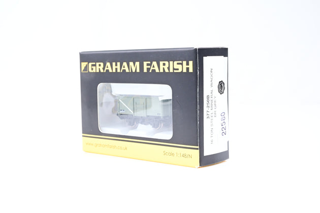 Graham Farish N Gauge 377-250B BR Grey 16T Steel Mineral Wagon No.B227229 - Boxed