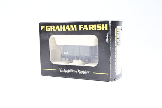 Graham Farish N Gauge 377-252 BR Olive Green 16T ZHV Steel Mineral Wagon No.ADB562927 - Boxed