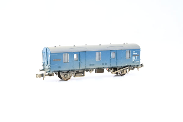 Graham Farish N Gauge 374-640 BR Blue Mk1 CCT Covered Carriage Truck No.M94739 - Factory Weathered, Boxed