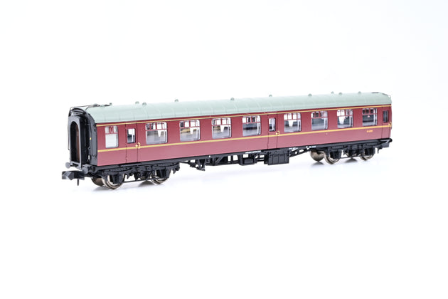 Graham Farish N Gauge 374-012 BR Maroon Mk1 SO Open Second Coach No.M4929 - Boxed