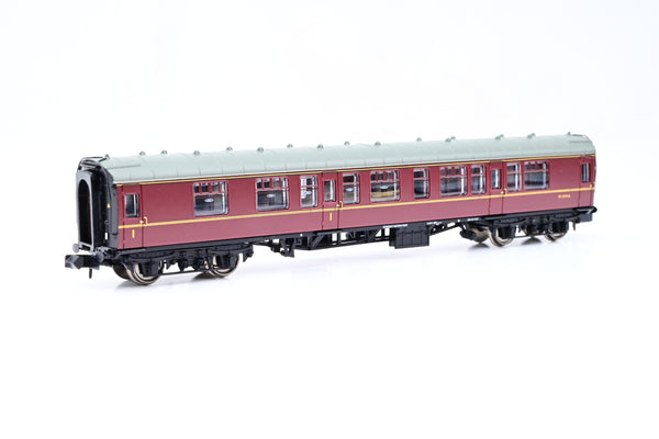 Graham Farish N Gauge 374-257 BR Maroon Mk1 CK Corridor Composite Coach No.M15916 - Boxed