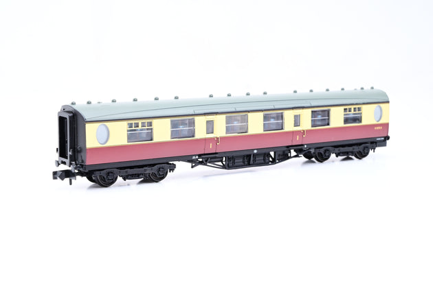 Graham Farish N Gauge 376-201 BR Crimson & Cream ex-LNER Thompson Corridor First Coach No.E11172E - Boxed
