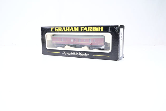 Graham Farish N Gauge 374-027A BR Maroon Mk1 BG Full Brake Coach No.E80792 - Boxed