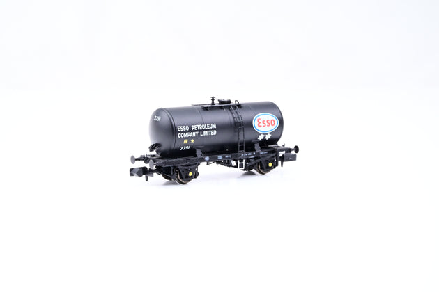 Revolution N Gauge N35TB-101C Esso Black Class B Tank Wagon No.3456 - Boxed