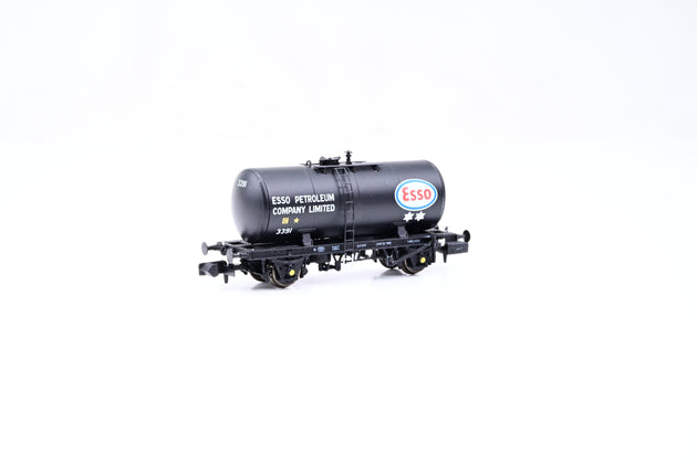 Revolution N Gauge N35TB-101C Esso Black Class B Tank Wagon No.3456 - Boxed