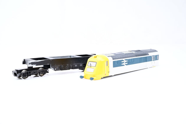 The Works Custom BR Blue & Grey Class 41 Prototype HST Power Car Pair Unnumbered - Unboxed