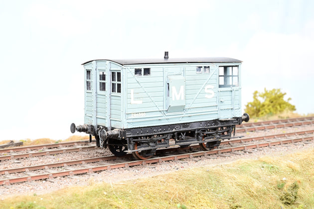 Kit Built O Gauge LMS 4 Wheel Brake Van No.280990 - Unboxed