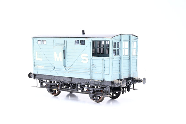 Kit Built O Gauge LMS 4 Wheel Brake Van No.280990 - Unboxed