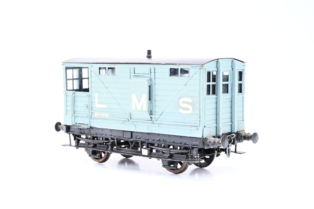 Kit Built O Gauge LMS 4 Wheel Brake Van No.280990 - Unboxed