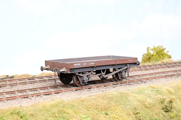 Kit Built O Gauge LMS 1 Plank Open Wagon No.460728 - Unboxed