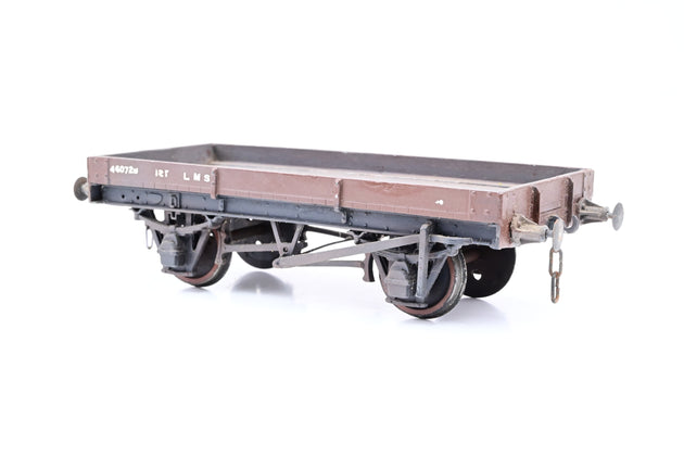 Kit Built O Gauge LMS 1 Plank Open Wagon No.460728 - Unboxed