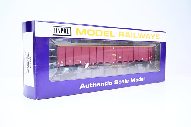 Dapol OO Gauge B777C EWS Maroon & Gold MBA Monsterbox Wagon No.500045 - Boxed