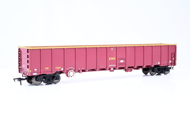 Dapol OO Gauge B777D EWS Maroon & Gold MBA Monsterbox Wagon No.500098 - Boxed