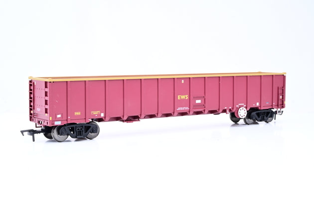 Dapol OO Gauge B777D EWS Maroon & Gold MBA Monsterbox Wagon No.500098 - Boxed