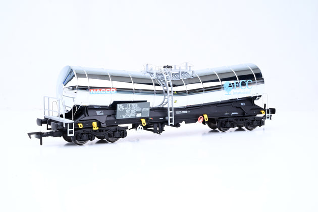 Dapol OO Gauge B850B Nacco / ECC International Silver Bullet ICA Tank Wagon No.33 87 789 8 040 3 - Boxed