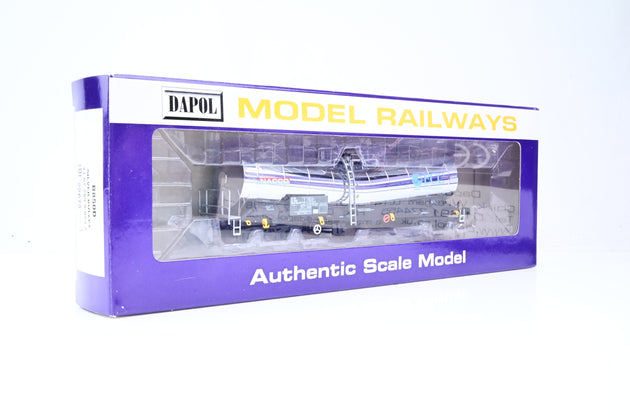 Dapol OO Gauge B850D Nacco / ECC International Silver Bullet ICA Tank Wagon No.33 87 789 8 053 2 - Boxed