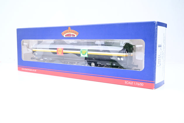 Bachmann OO Gauge 38-221 Shell BP Black 100T TEA Bogie Tank Wagon No.7500 - Boxed