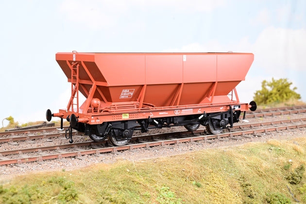 Dapol O Gauge 7mm 7F-047-003 HBA Coal Hopper Freight Brown No.360114 - Boxed