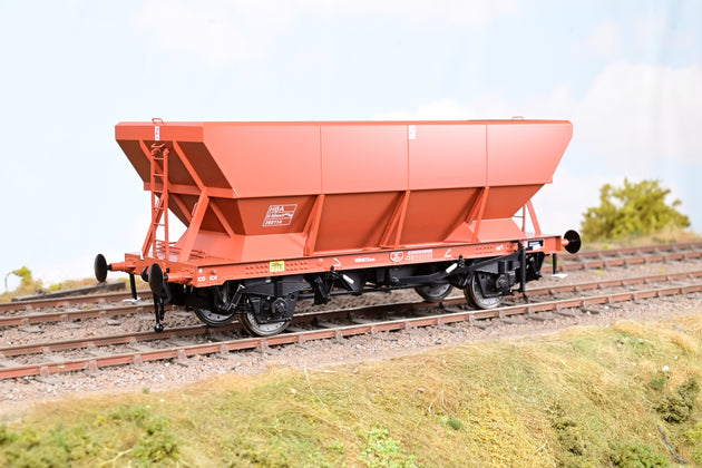 Dapol O Gauge 7mm 7F-047-003 HBA Coal Hopper Freight Brown No.360114 - Boxed