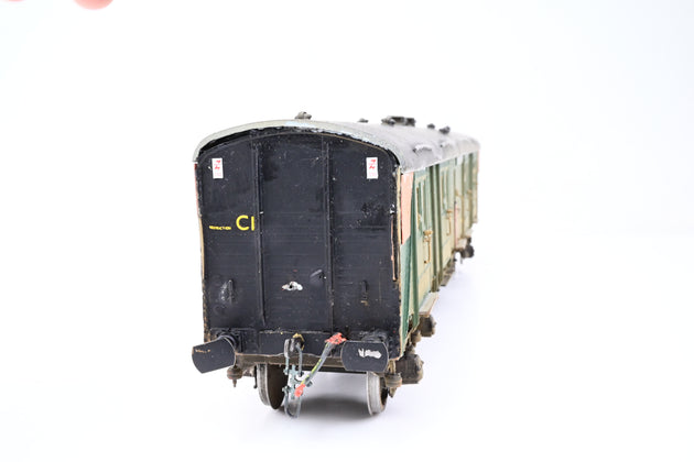Kit Built O Gauge BR (SR) Green 50ft Bogie Guards' Van No.S5618S - Boxed