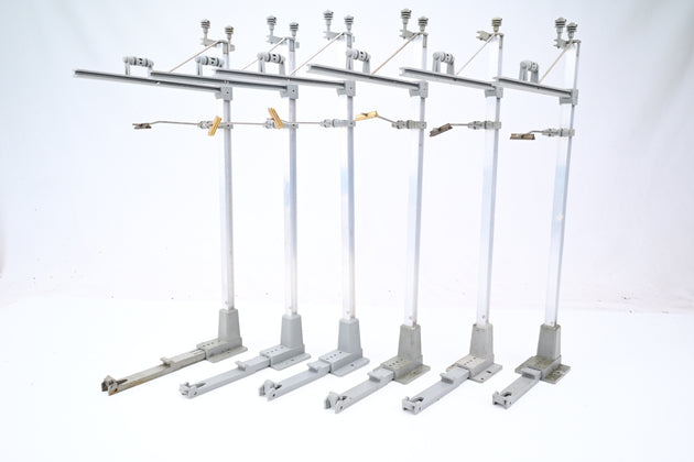LGB G Gauge 56200 Set of 6 Overhead Electric Catenary Masts - Unboxed