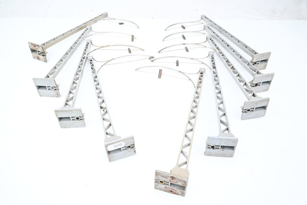 LGB G Gauge Set of 9 Overhead Catenary Masts - Unboxed