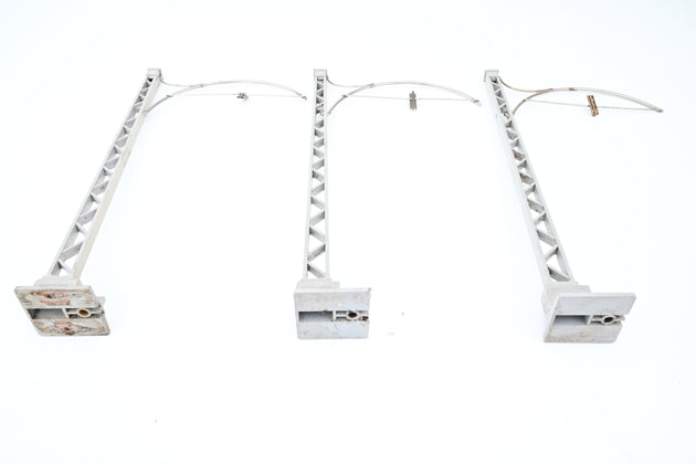 LGB G Gauge Set of 9 Overhead Catenary Masts - Unboxed