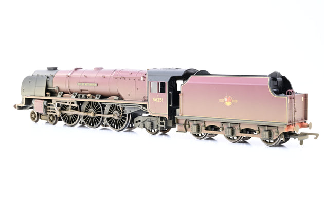 Hornby OO Gauge R2383 BR 4-6-2 Duchess Class 'City of Nottingham' No.46251 - Factory Weathered, Boxed