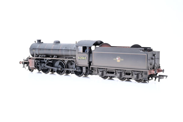 Hornby OO Gauge R3417 BR Black Late Crest 2-6-0 Class K1 No. 62065 - TTS Sound, Weathered, Boxed